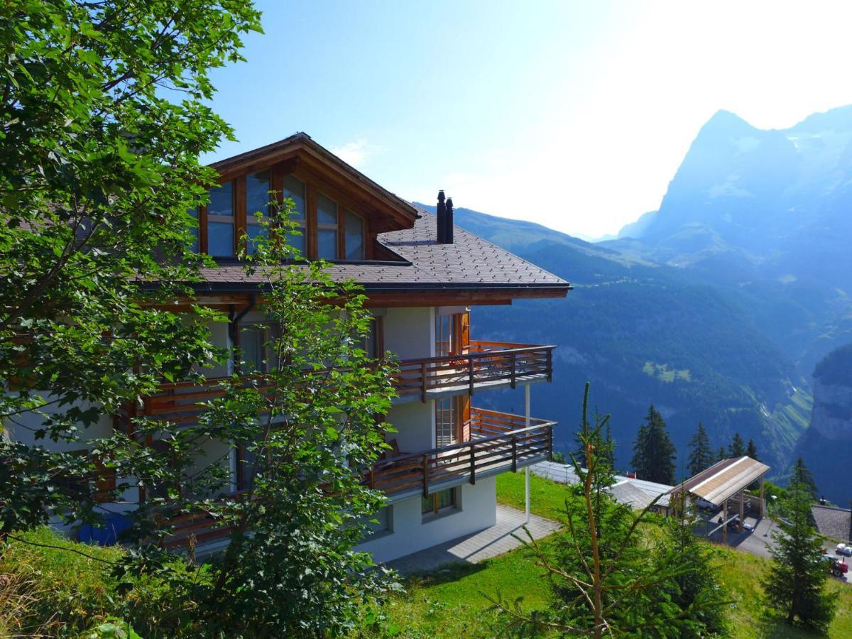 Apartment Gloria Süd Mürren Exterior foto