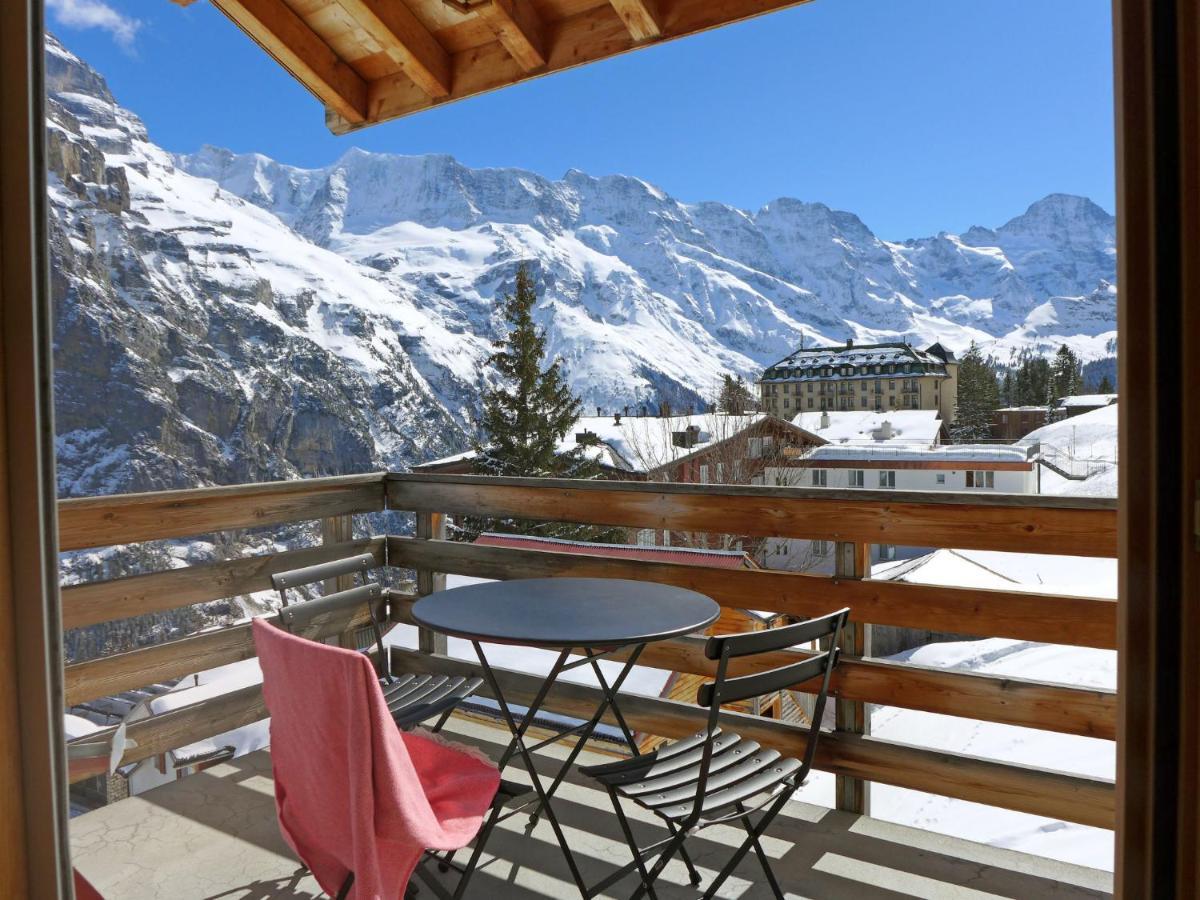 Apartment Gloria Süd Mürren Exterior foto