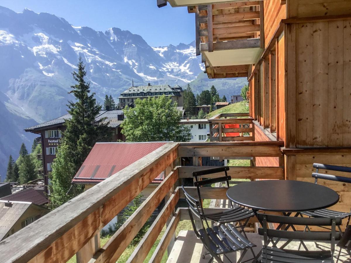 Apartment Gloria Süd Mürren Exterior foto